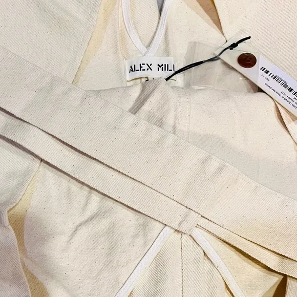 Alex Mill Cream Belted Jumpsuit - Picture 6 of 6